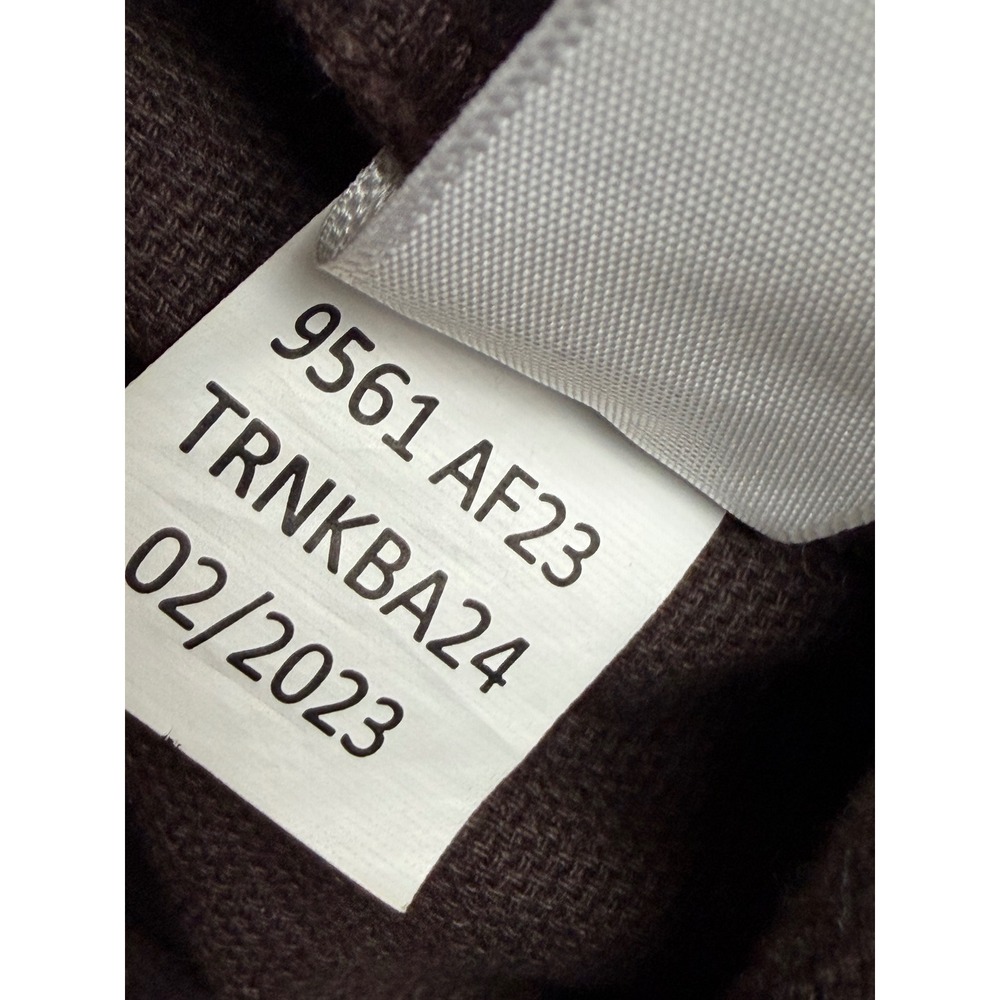Y2K Aeropostale Womens XL Utility Cargo Pants Brown Wide Leg Cotton - Picture 6 of 13